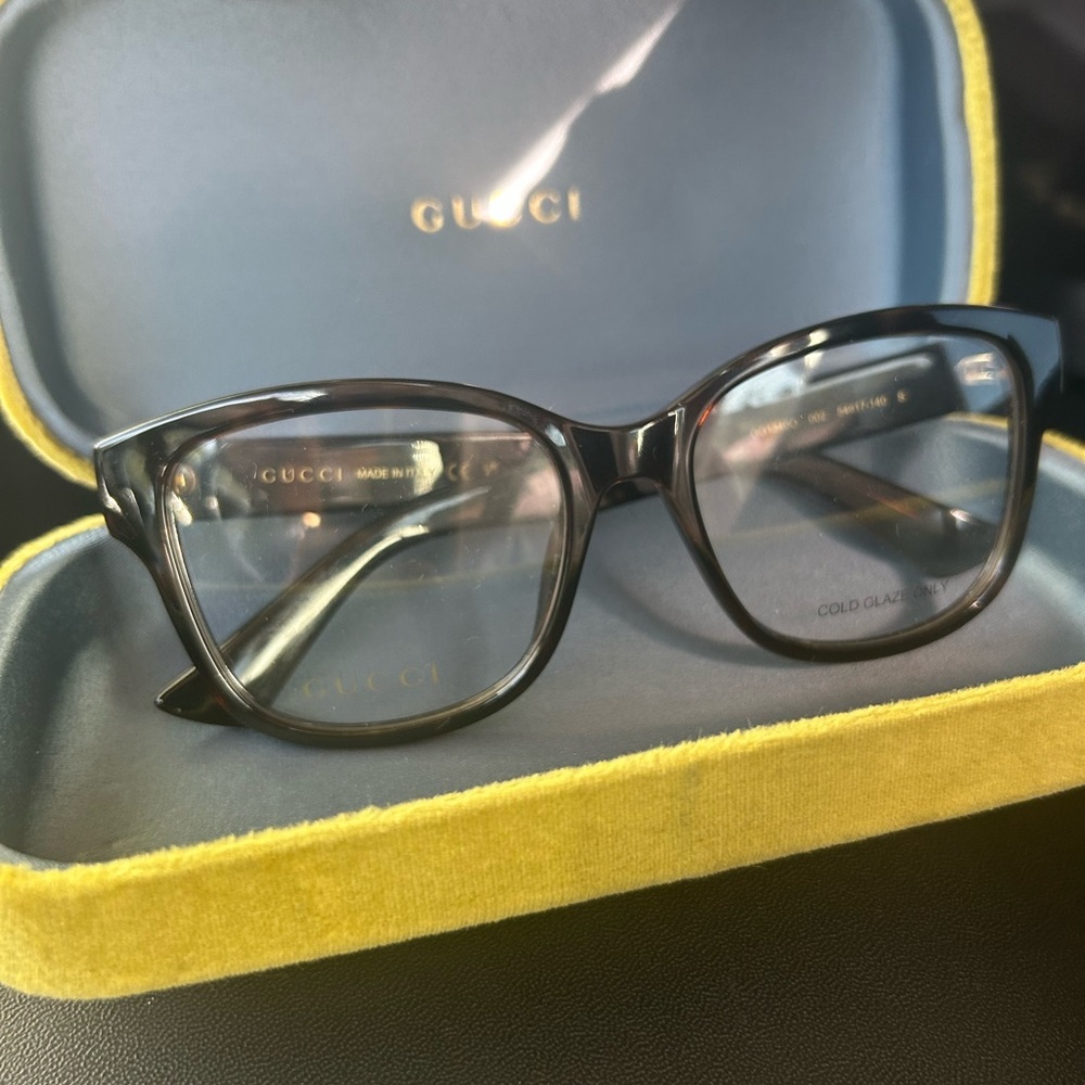 Gucci Dark Gray Eyewear
